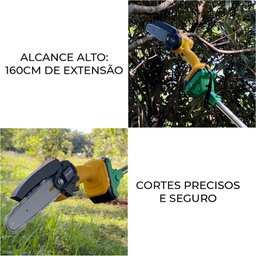 Cabo Extensor Hawk 1.6m Compatível com Mini Motosserra 550w - 6