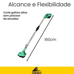Cabo Extensor Hawk 1.6m Compatível com Mini Motosserra 550w - 7