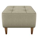 Ver imagem 3 de Puff Decorativa para Sala Piva 62x52 Cm Veludo Light Bege Milani Store