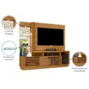 Ver imagem 5 de Painel Rack de Tv com Espelho 2m Frizz Plus 643 Madetec