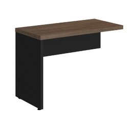 Mesa Diretor Web40 com Vidro 1,72x1,60 Tampo 40mm + Gaveteiro (2 Gavetas e 1 Pasta Suspensa) Ameix - 4