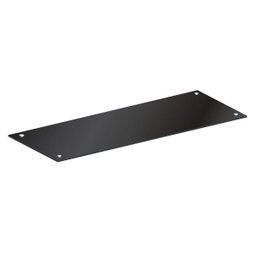 Mesa Diretor Web40 com Vidro 1,72x1,60 Tampo 40mm + Gaveteiro (2 Gavetas e 1 Pasta Suspensa) Ameix - 5
