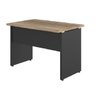 Mesa para Escritório Web30 1,20x2,32 com Armário de 1 Porta e 3 Gavetas (1 Pasta de Arquivo) - Cal - 2