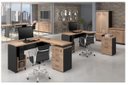 Ver imagem 4 de Mesa para Escritório em L Web30 1,35x1,50 Tampo 30mm com Gaveteiro Pedestal de 4 Gavetas - Calvi C