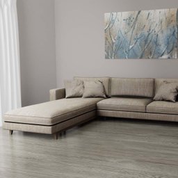 Piso Vinílico em Manta Texturizado com Brilho, Antiderrapante, Pvc, 0,70mm 4m² Turim - 7
