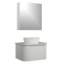 Ver imagem 1 de Conjunto Gabinete Suspenso para Banheiro Estela 1g 60cm