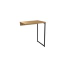 Ver imagem 1 de Li040-frprf - Mesa de Apoio 60x45cm Freijo/preto Fosco de Madeira