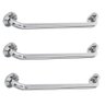 Alça de Apoio Barra 40cm Kit 3 Unidades Inox Cadeirante Deficiente Idoso Acessibilidade Banheiro - 1
