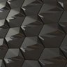 Revestimento Hexagonal 3d - Ferro Fluid - Montizi:preto Night Sky - 2