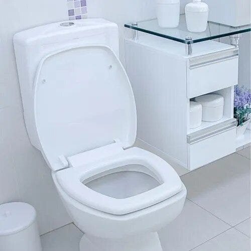 Assento Sanitário Almofadado Thema Astra Para Louça Incepa Branco - 3
