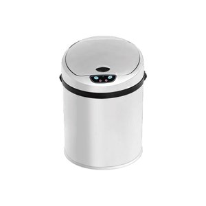 Lixeira Automática Inox 9 Litros Premium Sensor Banheiro Cozinha Escritório Kzi
