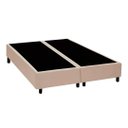 Ver imagem 1 de Box Sommier Bipartido Queen 1,58x1,98 Conceito Bege - Corino