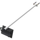 Ver imagem 2 de 06 Suportes Refletor Base Reta Braço 70 Cm 6 Cjts - Branco