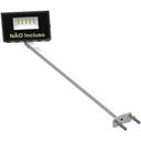 Ver imagem 3 de 06 Suportes Refletor Base Reta Braço 70 Cm 6 Cjts - Branco