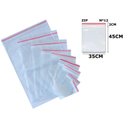 Ver imagem 5 de 100 Saco Fechamento Zip N12 35x45cm Fecho Hermético (1pct)