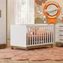 Ver imagem 1 de Berço Mini Cama com Colchão Qencanto Slim 4315 Branco Qmovi Probel