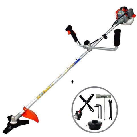 Roçadeira Profissional Lateral Vulcan VR260P 2T 26CC 0,9HP Resistente e Ideal para Uso Doméstico
