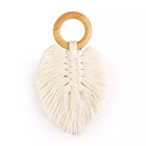 Porta Guardanapo Macrame Cru - Solane