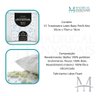 Travesseiro Látex Basic Perfil Alto - Malha 100% Poliéster - Flocos de Látex - Conforto Térmico - 5
