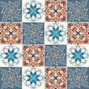 Ver imagem 1 de Kit com 2 Adesivos Azulejo Português - 3 Desenhos - Modelo G