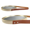 Ver imagem 4 de Espelho Decorativo Moderno Pequeno Redondo 33cm Champagne