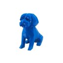 Ver imagem 1 de Maltês Geométrico Decoração 3d Low Poly:azul