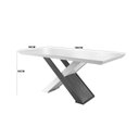 Ver imagem 3 de Conjunto Sala De Jantar 180 Vidro 06 Cadeiras Veludo