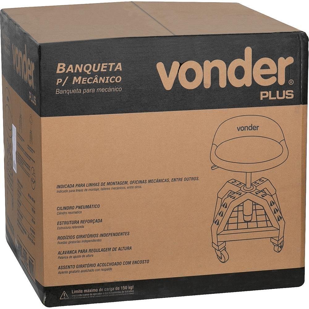 Banqueta para Mecânico Vonder Plus - 2