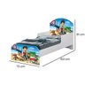 Mini Cama Infantil Adesivada 1,50m Personagens: Patrulha - 3
