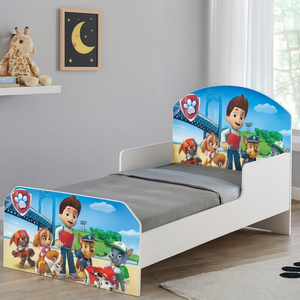 Mini Cama Infantil Adesivada 1,50m Personagens: Patrulha