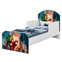 Ver imagem 4 de Mini Cama Infantil Adesivada 1,50m Personagens: Heróis
