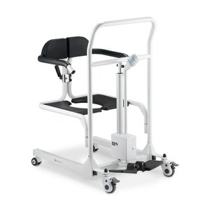Cadeira de Transferência Multiuso com Elevação Eletrônica até 135 Kg Assento 48,5 Cm D80 Dellamed