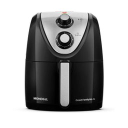 Fritadeira Elétrica sem Óleo Air Fryer 5,0l 1900w Mondial Afn-50-bi Antiaderente Inox 110v - 1