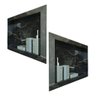 2 Nicho Borda Diamante Preto 60 X 32cm Porcelanato Banheiros - 7