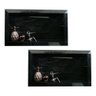 2 Nicho Borda Diamante Preto 60 X 32cm Porcelanato Banheiros - 1