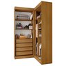 Guarda-Roupa Closet Modulado Casal sem Portas Canto em L com 4 Gavetas e 3 Cabideiros Versatille Yescasa - 2