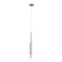 Ver imagem 5 de Lustre Pendente Nordecor Zefi Uno 2301 Dourado Led Bivolt