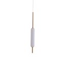 Ver imagem 4 de Lustre Pendente Nordecor Zefi Uno 2301 Dourado Led Bivolt
