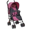 Carrinho de Bebê Guarda Chuva 0 Até 15 Kg Reclinavel Passeio Urbi Burigotto - Rosa Preto - 2