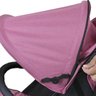 Carrinho de Bebê Guarda Chuva 0 Até 15 Kg Reclinavel Passeio Urbi Burigotto - Rosa Preto - 4