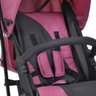 Carrinho de Bebê Guarda Chuva 0 Até 15 Kg Reclinavel Passeio Urbi Burigotto - Rosa Preto - 5