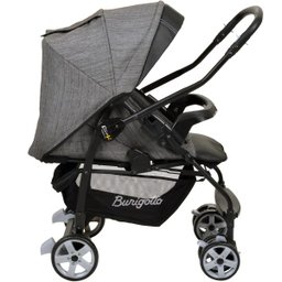 Conjunto Carrinho de Bebê Travel System Reclinável Reversível Rio K De 0 a 15kg com Bebê - 3