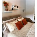Ver imagem 4 de KIT XALE PASSADEIRA PESEIRA DE TRICÔ CAMA DE CASAL KING SIZE 260X60 cm + 2 CAPAS DE TRICOT COR AREIA