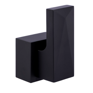 Acabamento para Registro Base Deca Alavanca Diamante até 1'' Pol Pressão Gaveta Geral Preto Fosco