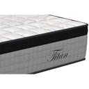 Ver imagem 5 de Cama Box Casal: Colchão Molas Ensacadas Orthoflex MasterPocket Titan + Base CRC Suede Black(