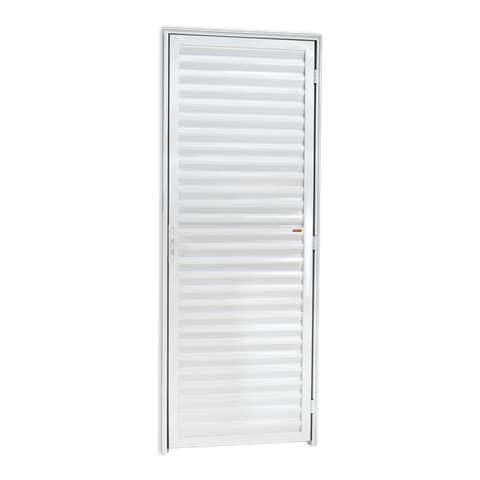Porta Veneziana Alumínio 60 e.L25 Branco Brimak