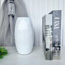 Ver imagem 2 de Decoração sala rack vaso centro de mesa branco liso moderno