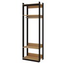 Ver imagem 3 de Guarda Roupas Closet Cabideiro 2 Prateleiras 3017 Linha Industrial Genialflex