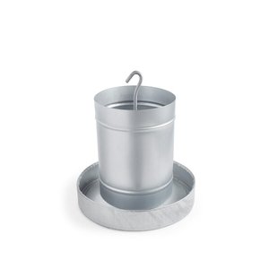 Comedouro Tubular para Frango de Chapa Galvanizada Olibox