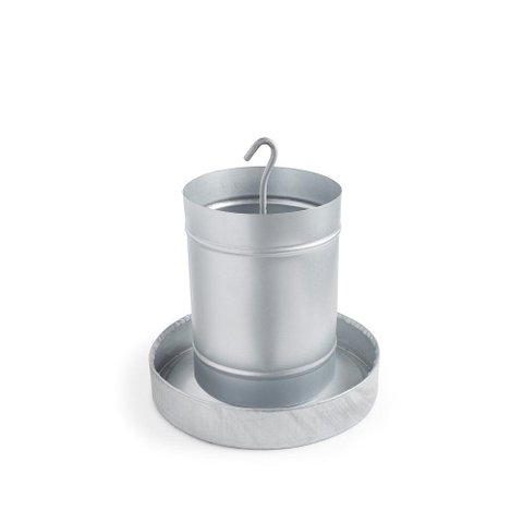 Comedouro Tubular para Frango de Chapa Galvanizada Olibox